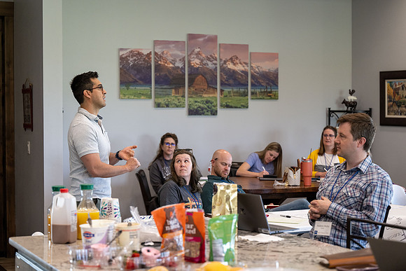 BYU-Idaho faculty get a chance to learn better teaching practices from each other in a more relaxed environment.