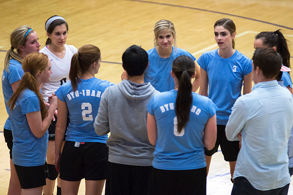 Women's competitive VolleyBall Championship game.