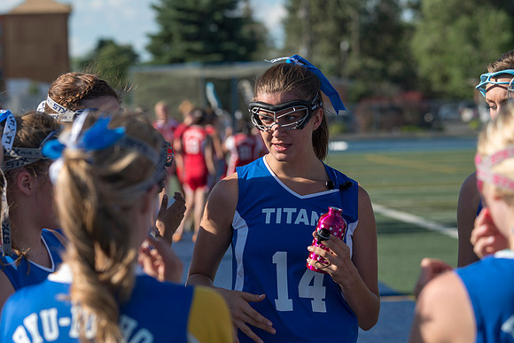 BYU-Idaho competitive sports, Women's Lacrosse Championship at the stadium.  BYU-Idaho photo by Michael Lewis