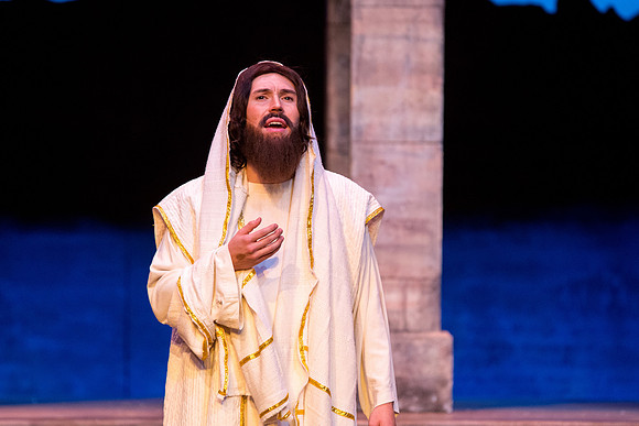 The first Dress Rehearsal for Christ the Lord-Our True Light by the BYU-Idaho Theater Department. Photo by Erik Hill.