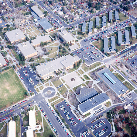 Aerial Photos of Ricks Campus and the surrounding area.
