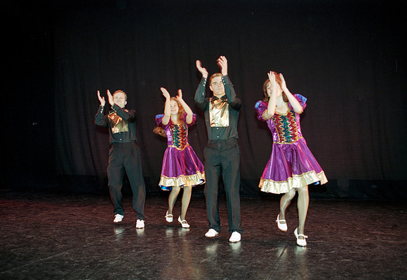 Extravadance perform folk dances.