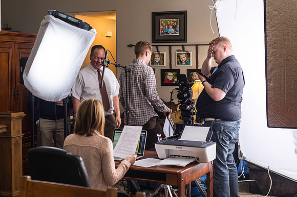 The Nathan and JanaLee Meeker family video production to promote BYU-Idaho online instuctors.