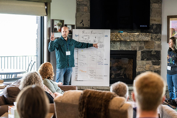 BYU-Idaho faculty get a chance to learn better teaching practices from each other in a more relaxed environment.