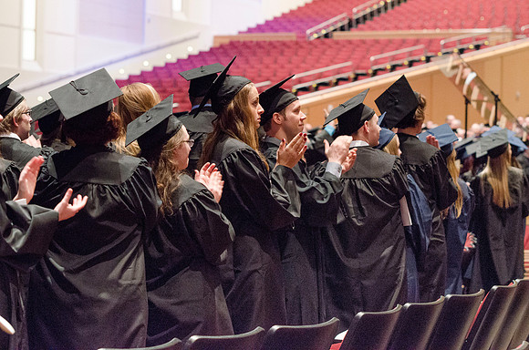 The Graduates acknowlege the help their parents gave them during their studies.