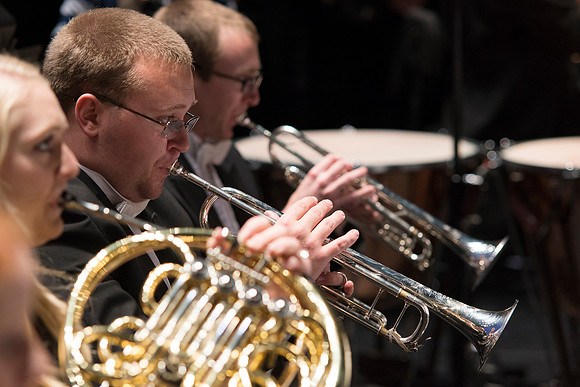 Music, Theater and Dance Departments combine with special guests, Time for Three to perform in the BYU-Idaho Center.