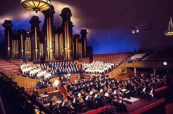 "Behold He Cometh," at the Tabernacle in Salt Lake City, Utah.