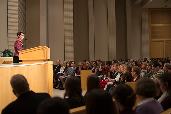 Sister Bednar speaks about the experiences she's had with visiting righteous women all over the world.
