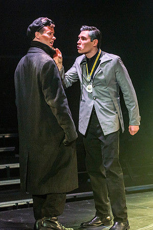 At the end of a bloody civil war, two rival princes of Thebes lie dead. By royal decree, one is to be buried with honors, the other left desecrated as punishment for his crimes against the state. The