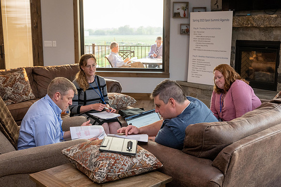 BYU-Idaho faculty get a chance to learn better teaching practices from each other in a more relaxed environment.