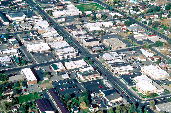 Aerial Photos of Ricks Campus and the surrounding area.