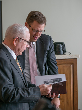 President Clark G. Gilbert interviews retired english instructor, Scott Samuelson, to learn more about the "Spirit of Rick's"