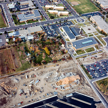 Aerial Photos of Ricks Campus and the surrounding area.