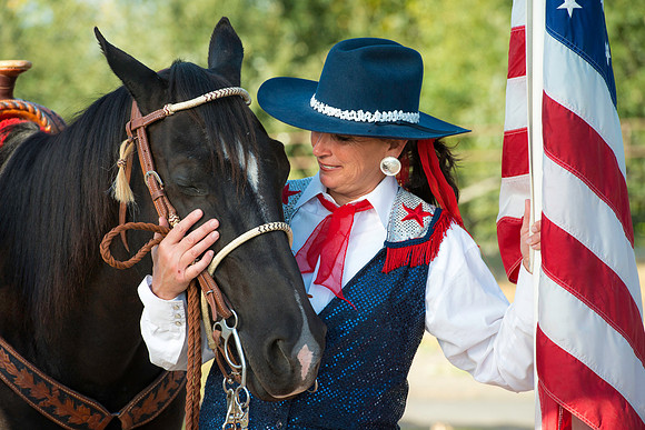 Julie Lee is an Americana horseback rider and has been affiliated with teaching at BYU-Idaho.