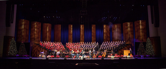 At the BYU-Idaho Christmas, the university dance department, choirs and orchestra, came together with guest artists Canadian Brass for a beautiful and uplifting show.