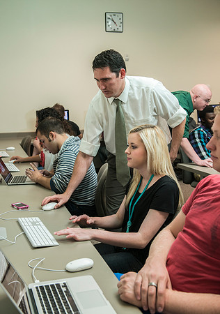 Communications Visual Media class taught by Spencer Haacke