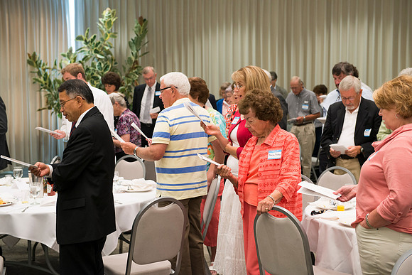 Alumni of the class of 1963 were inducted into the ranks of emeritus status. Also, David and Sara Lee Gibb were honored as the Alumni Award of Excellence Recipients.