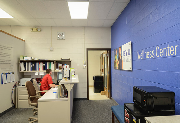 The Wellness Center can be found in the John W. Hart Building.
