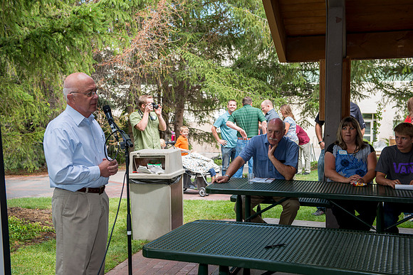 Coach Bob Christensen retirement reception and Wrestling Reunion.
