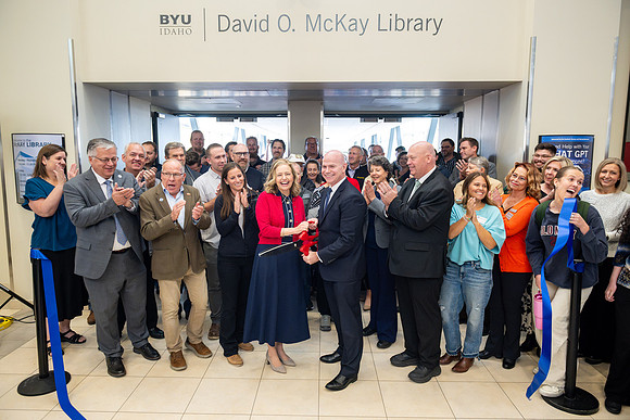 David O. McKay Library Ribbon Cutting - Oct 2026
