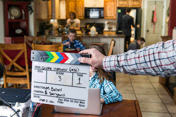The Nathan and JanaLee Meeker family video production to promote BYU-Idaho online instuctors.