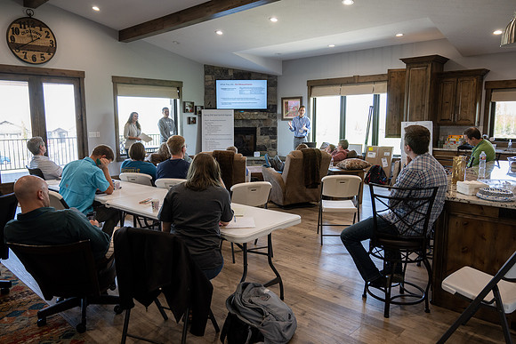 BYU-Idaho faculty get a chance to learn better teaching practices from each other in a more relaxed environment.