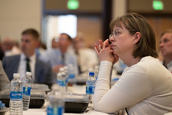 Faculty luncheon with guest speaker, Dr. Lisa Nunn.