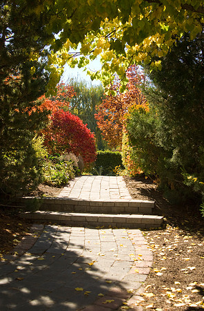 Autumn splendor can be found in the Thomas E. Ricks Gardens. Autumn comes and goes quickly in South Eastern Idaho but here at BYU-Idaho it offers quite an array of fall colors.