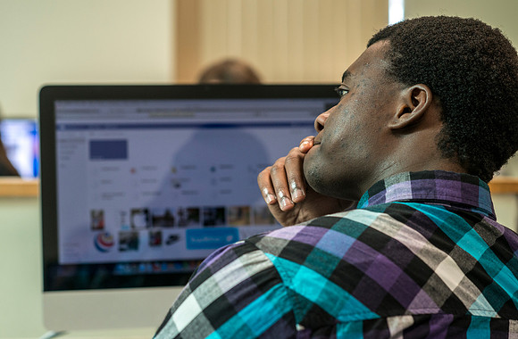 Communications Visual Media class taught by Spencer Haacke