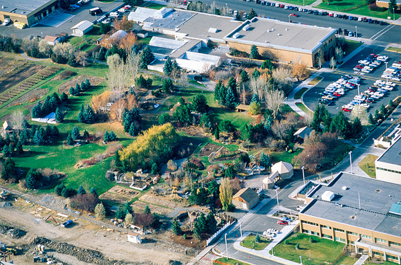 Aerial Photos of the Arboretum Gardens