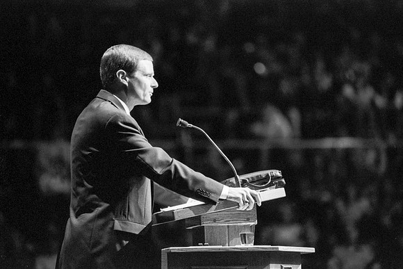 President Bednar speaks at Devotional