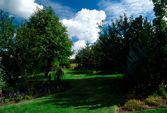 One of the Gardens' fields