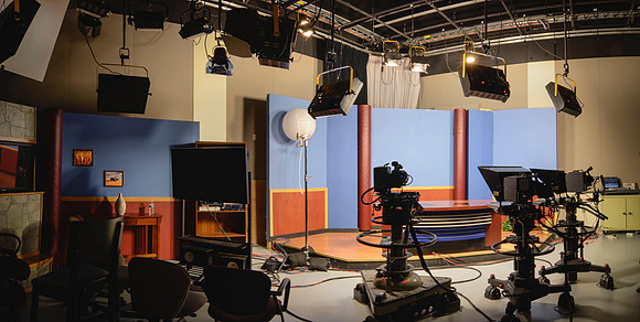 Broadcasting Room in the Jacob Spori Building