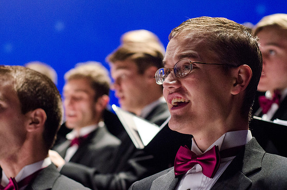 Music, Dance and Theatre combine with Musical guest performers Time for Three in the BYUI Christmas Concert