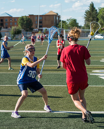 BYU-Idaho competitive sports, Women's Lacrosse Championship at the stadium.  BYU-Idaho photo by Michael Lewis