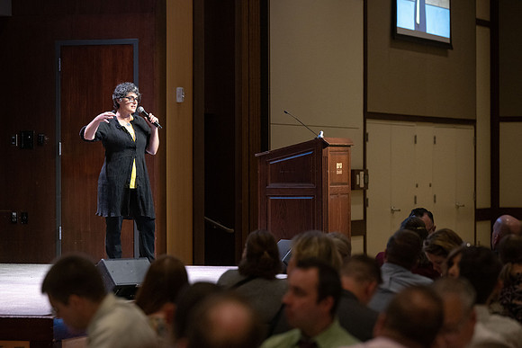 Faculty luncheon with guest speaker, Dr. Lisa Nunn.