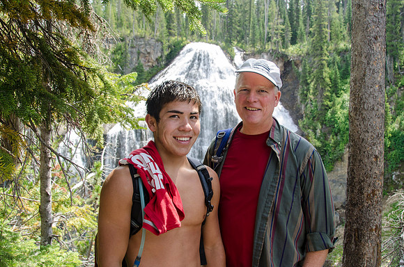 Union Falls Hike: A 17 mile hike round trip and you cross the river 4 times each way.  A very rewarding hike with a beautiful view of Union Falls. Then the real joy is to jump into Ouzel Pool which is