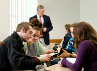 Religion class Learning Model photo shoot with Lon Pyper.