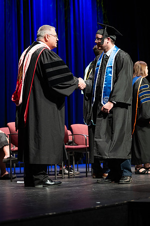 Graduates during convocation for the College of Academic Success & Interdisciplinary Studies. Speakers: Kevin Brower, Jenna Kate Wilson, Tyler Christensen