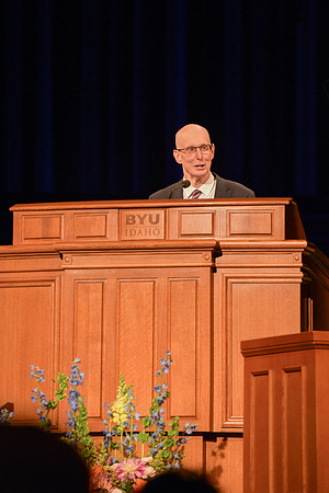 Devotional at BYU-Idaho where President Henry J. Eyring and Kelly Eyring spoke.