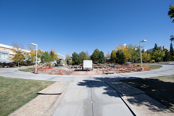 BYUI Sign Construction - Sep 2024