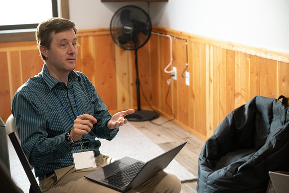 BYU-Idaho faculty get a chance to learn better teaching practices from each other in a more relaxed environment.