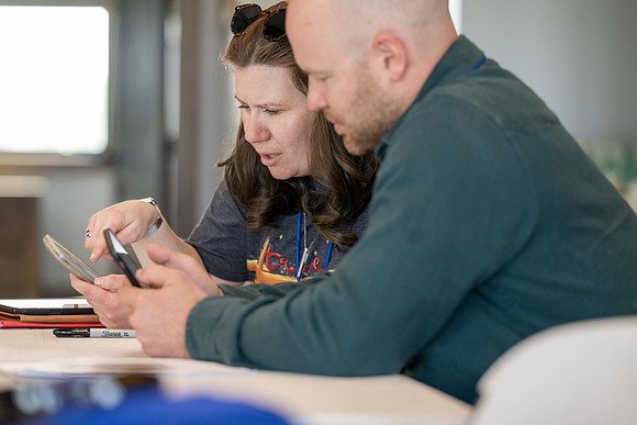 BYU-Idaho faculty get a chance to learn better teaching practices from each other in a more relaxed environment.