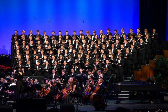Music, Theater and Dance Departments combine with special guests, Time for Three to perform in the BYU-Idaho Center.