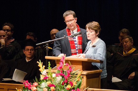 Images from the Convocation Ceremony for the BYU-Idaho College of Performing and Visual Arts.