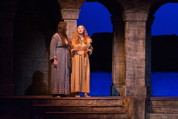 The first Dress Rehearsal for Christ the Lord-Our True Light by the BYU-Idaho Theater Department. Photo by Erik Hill.