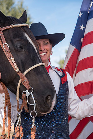 Julie Lee is an Americana horseback rider and has been affiliated with teaching at BYU-Idaho.