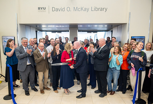 David O. McKay Library Ribbon Cutting - Oct 2026