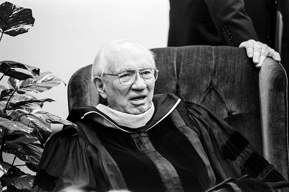 President Gordon B. Hinckley at the Inauguration