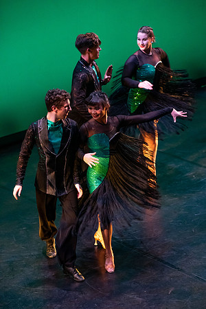 BYUI students dance in the multi-style performance, Extravadance.